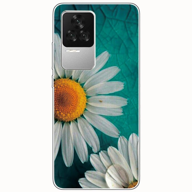 Coque Poco F4 Fleurs