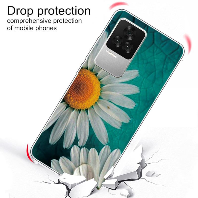 Coque Poco F4 Fleurs