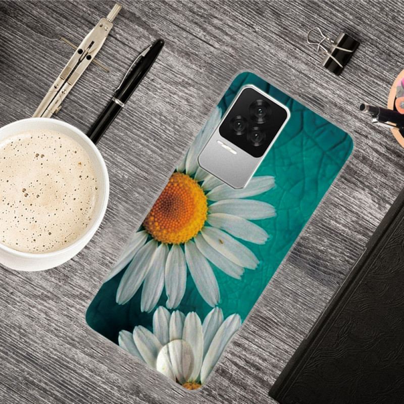 Coque Poco F4 Fleurs