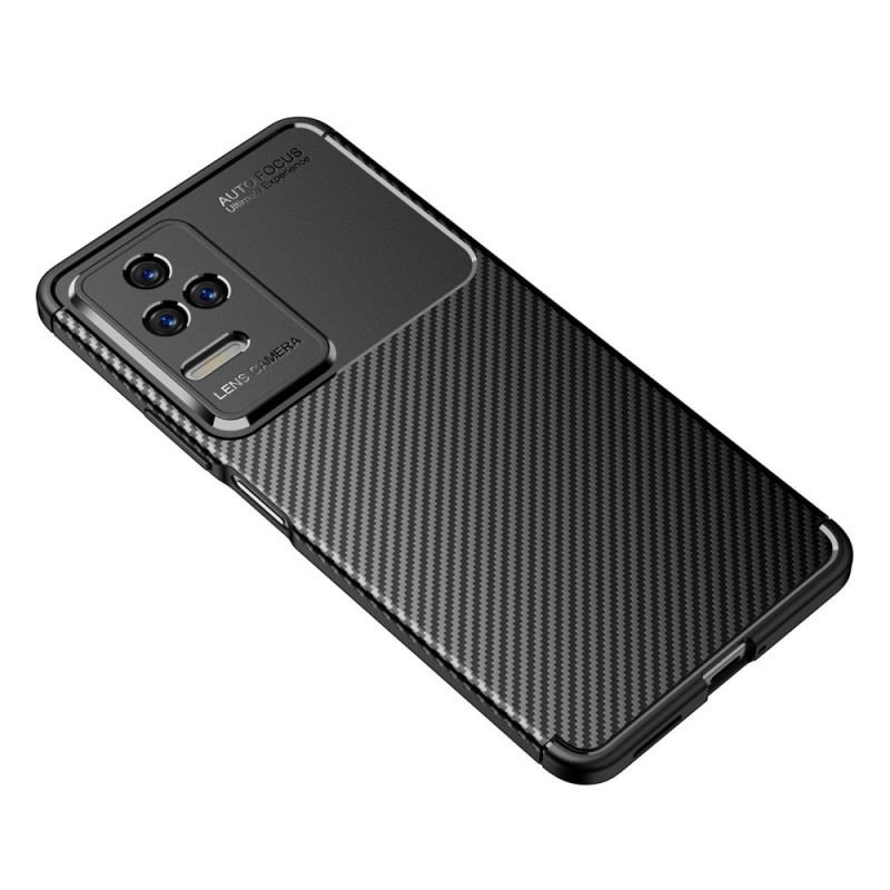 Coque Poco F4 Flexible Texture Fibre Carbone