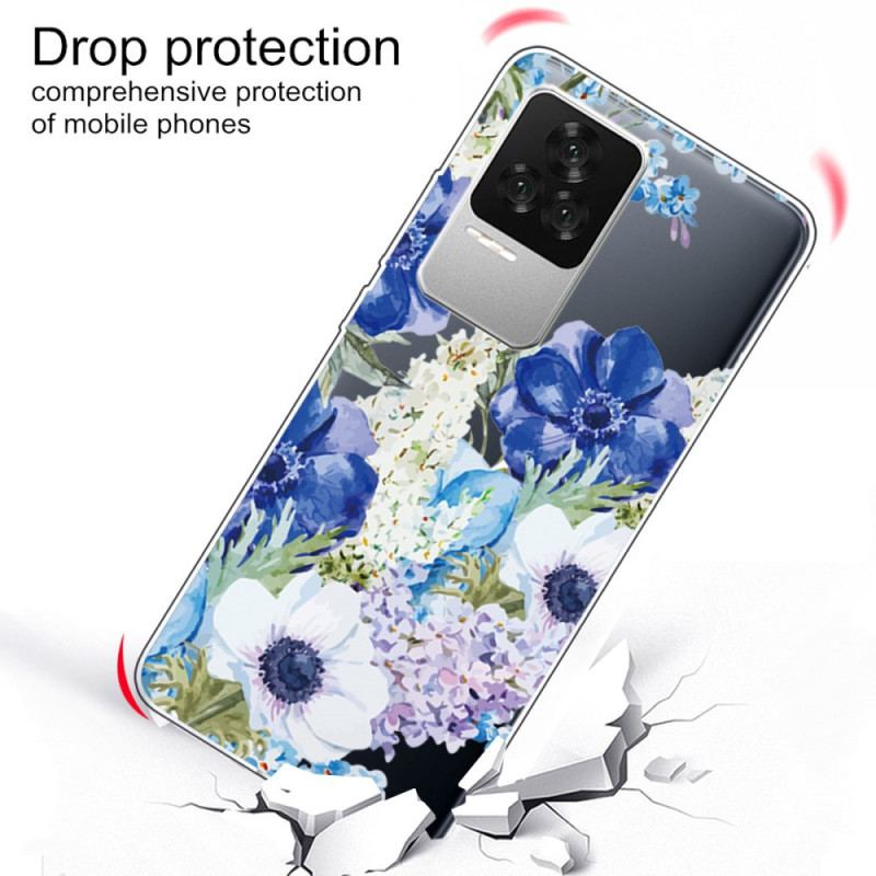 Coque Poco F4 Magnifiques Fleurs