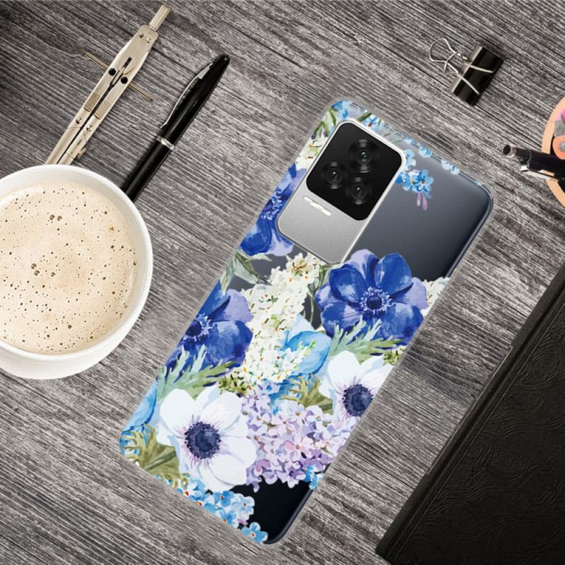 Coque Poco F4 Magnifiques Fleurs