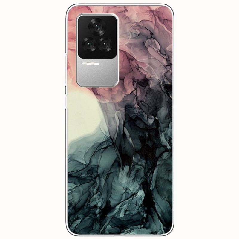 Coque Poco F4 Marbre Aquarelle