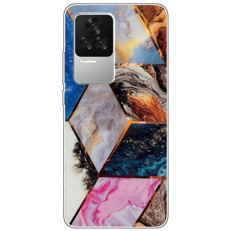 Coque Poco F4 Marbre Élégant