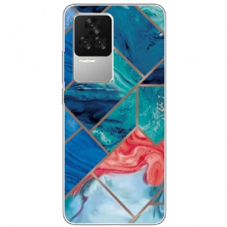 Coque Poco F4 Marbre Stylisé