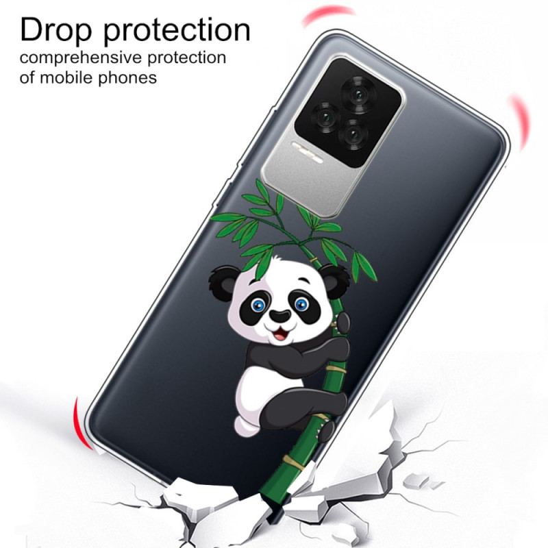 Coque Poco F4 Panda et Bambou