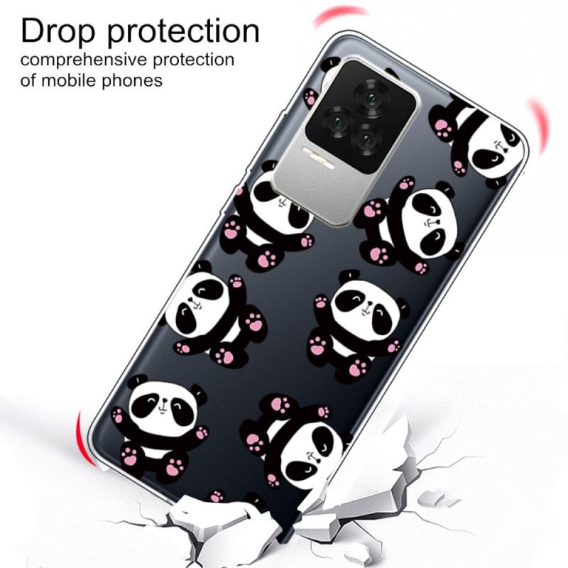 Coque Poco F4 Petits Pandas