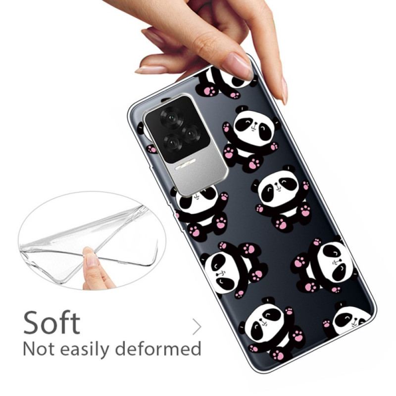 Coque Poco F4 Petits Pandas