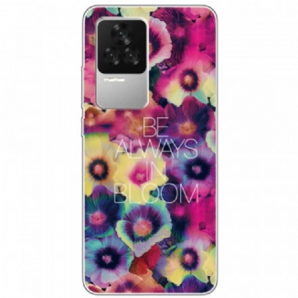 Coque Poco F4 Silicone Be Always in Bloom