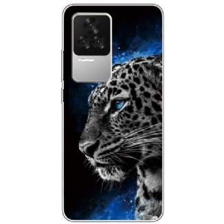 Coque Poco F4 Silicone Félin