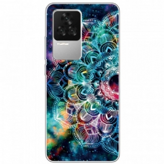 Coque Poco F4 Silicone Mandala