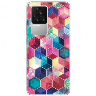 Coque Poco F4 Silicone Peinture