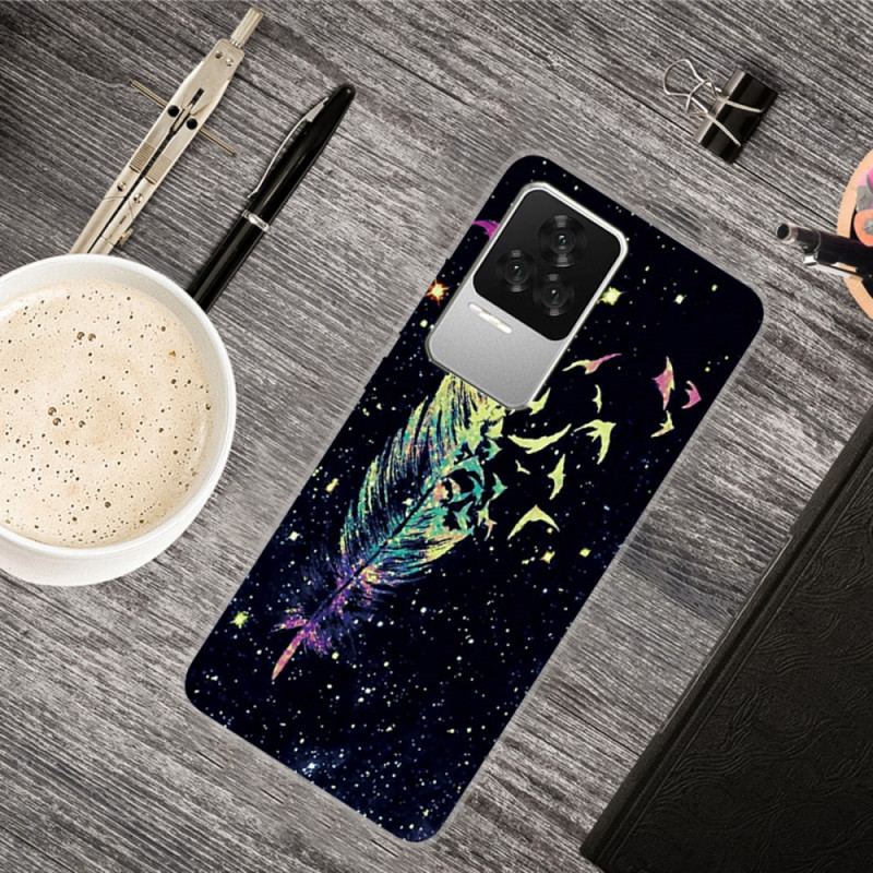 Coque Poco F4 Silicone Plume