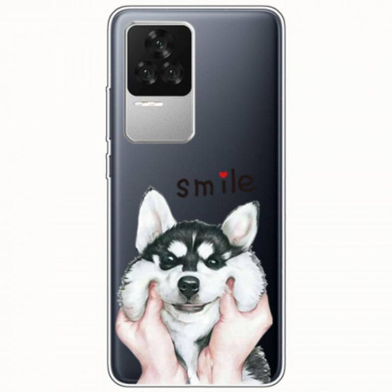 Coque Poco F4 Smile Dog