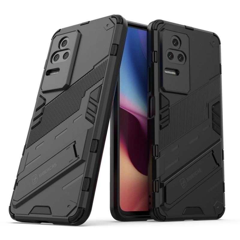 Coque Poco F4 Support Amovible Deux Positions Mains Libres