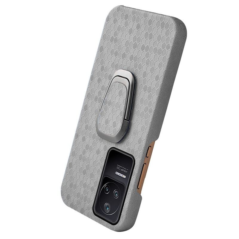 Coque Poco F4 Texture Nid d'Abeille avec Support