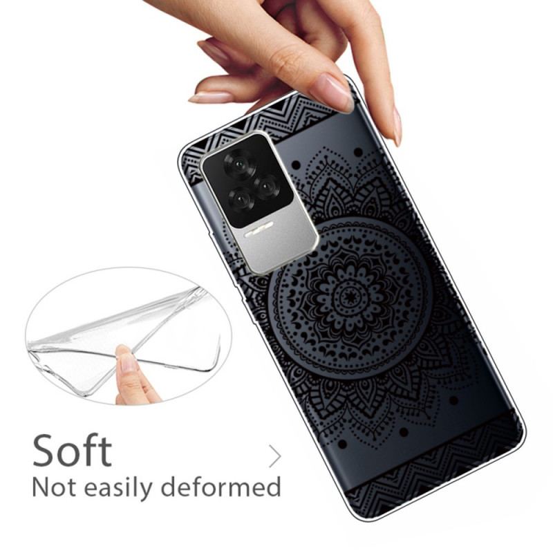 Coque Poco F4 Transparente Mandala