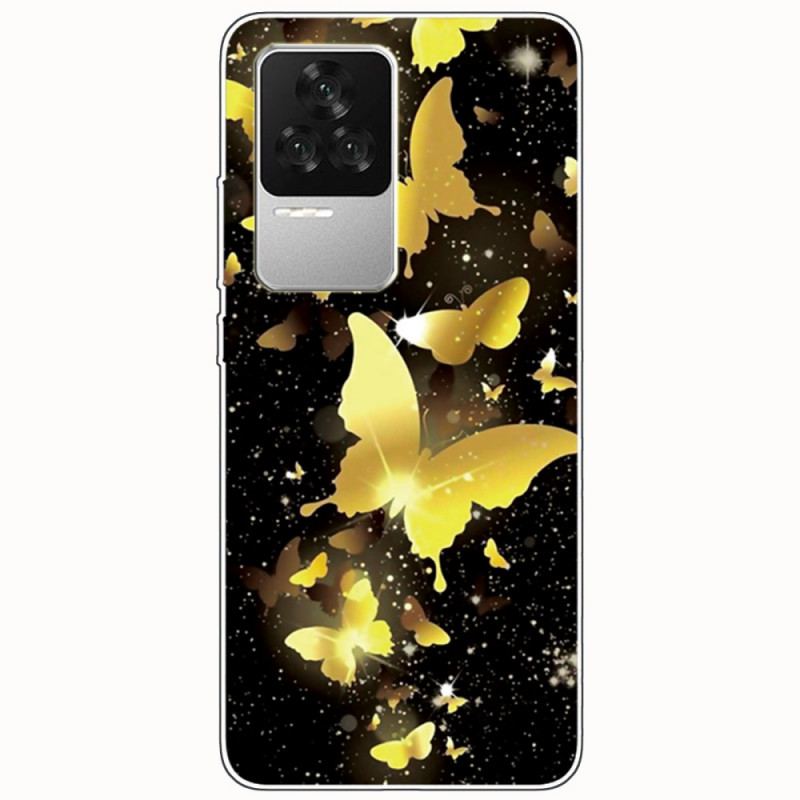 Coque Poco F4 Vol de Papillons