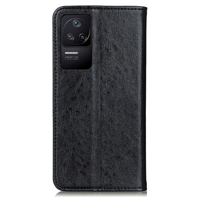 Flip Cover Poco F4 Style Cuir