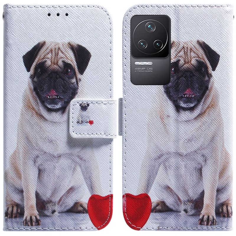 Housse Poco F4 Pug Dog