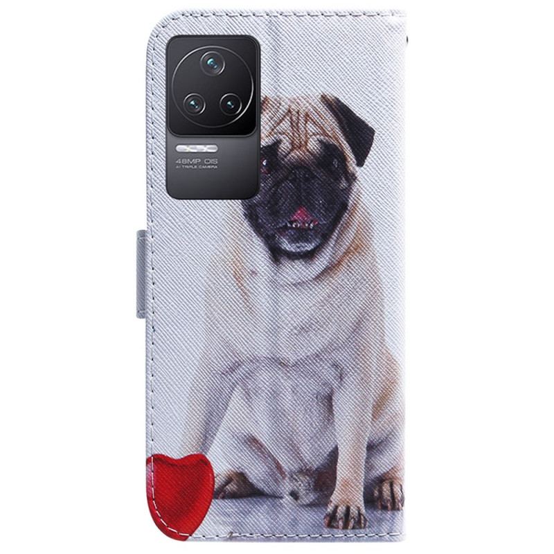 Housse Poco F4 Pug Dog