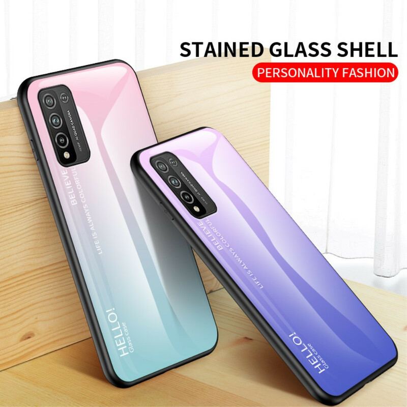 Coque Honor 10X Lite Verre Trempé Hello