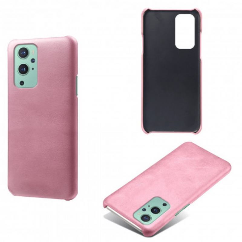 Coque OnePlus 9 Pro Effet Cuir KSQ