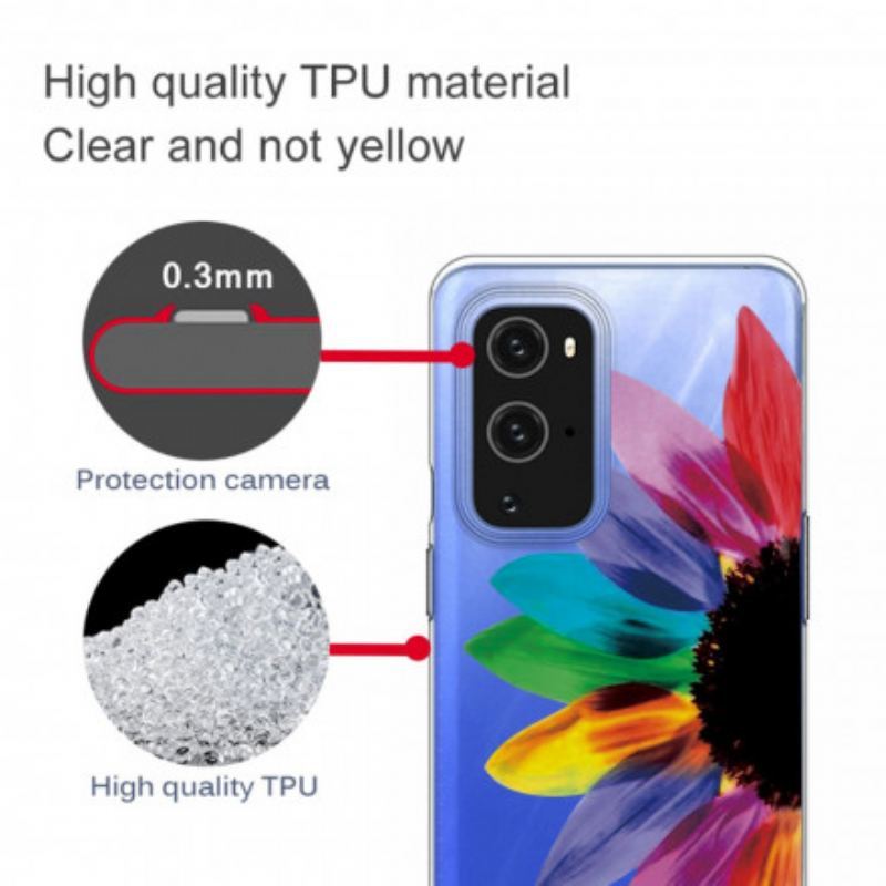 Coque OnePlus 9 Pro Fleur Colorée