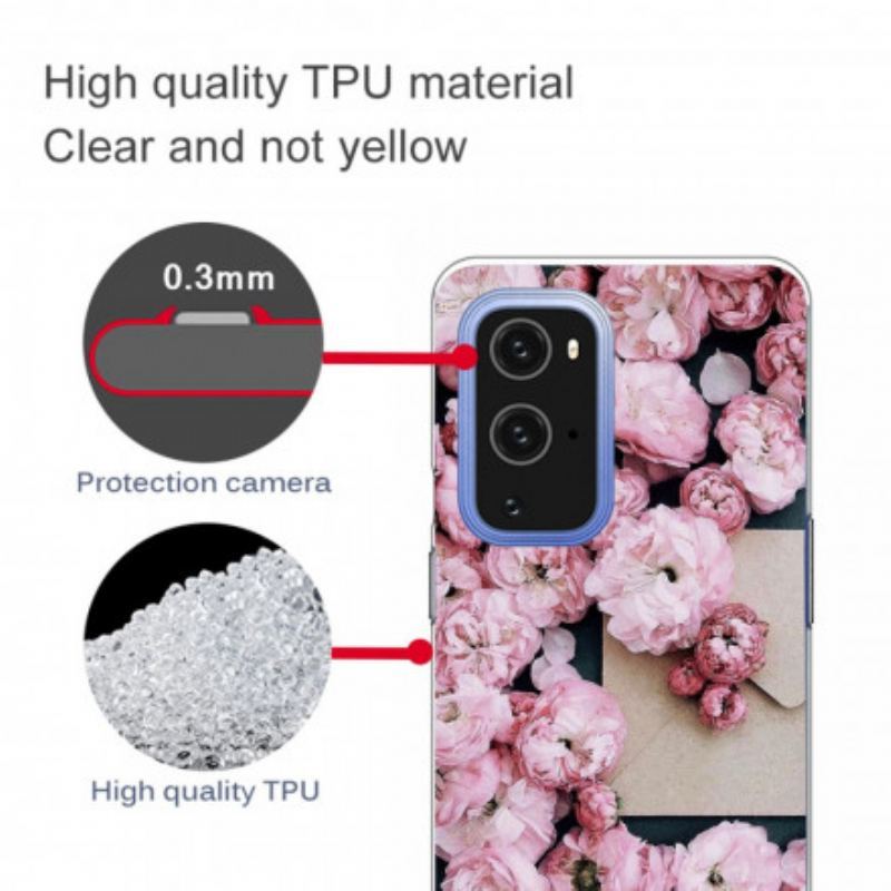 Coque OnePlus 9 Pro Fleurs Intenses