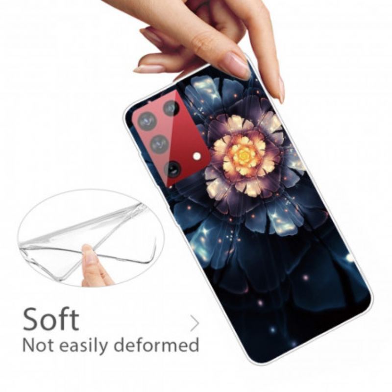 Coque OnePlus 9 Pro Flexible Fleurs