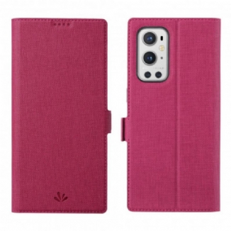 Flip Cover OnePlus 9 Pro Texturée VILI DMX