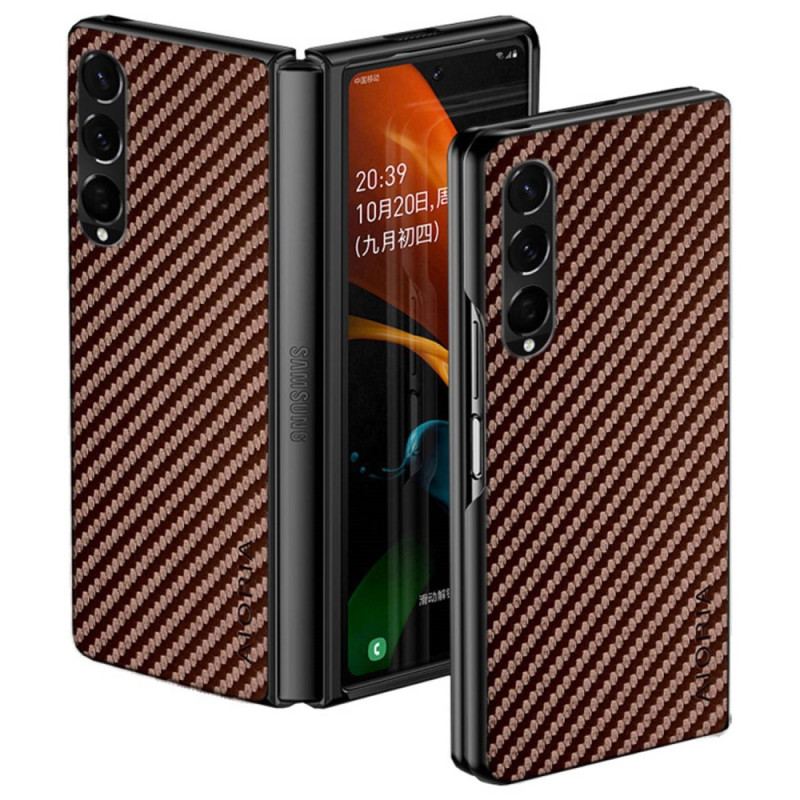 Coque Samsung Galaxy Z Fold 4 AIORIA Fibre de Carbone