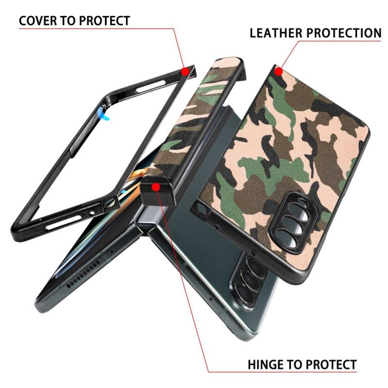 Coque Samsung Galaxy Z Fold 4 Camouflage