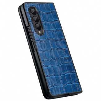 Coque Samsung Galaxy Z Fold 4 Croco Chic