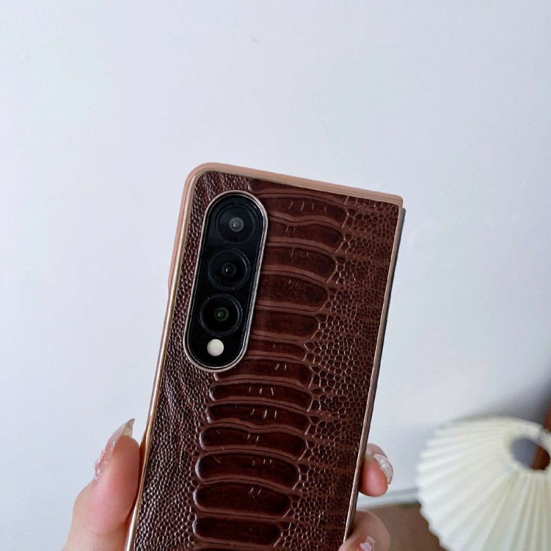 Coque Samsung Galaxy Z Fold 4 Croco Line