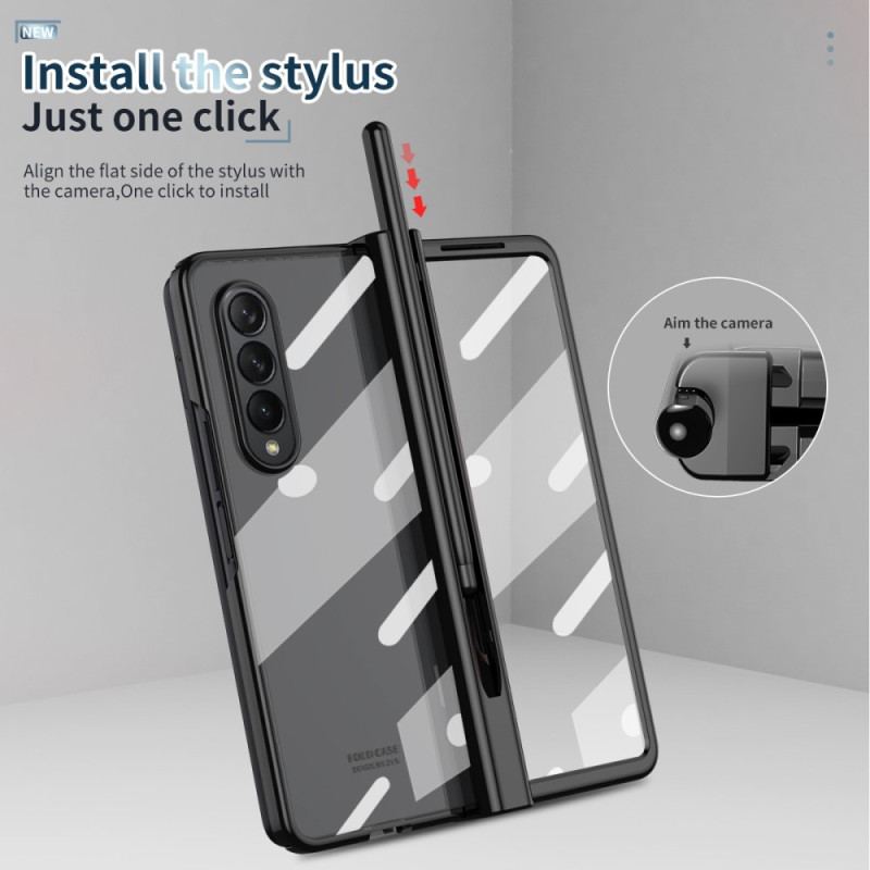 Coque Samsung Galaxy Z Fold 4 Frosted Shell avec Stylet