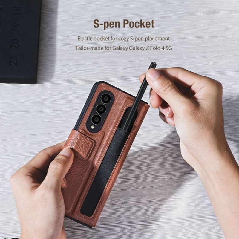 Housse Samsung Galaxy Z Fold 4 NILLKIN Simili Cuir