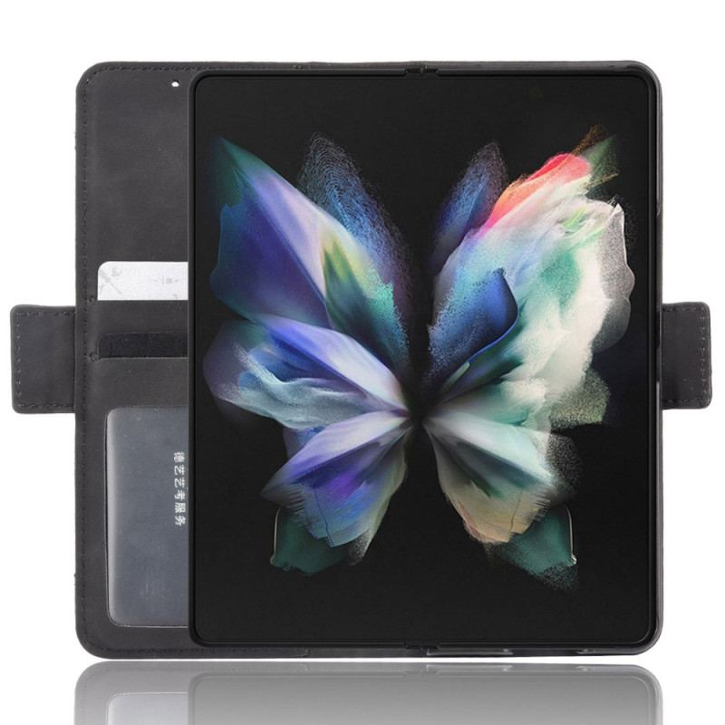 Housse Samsung Galaxy Z Fold 4 Spy avec Rangement à Stylet