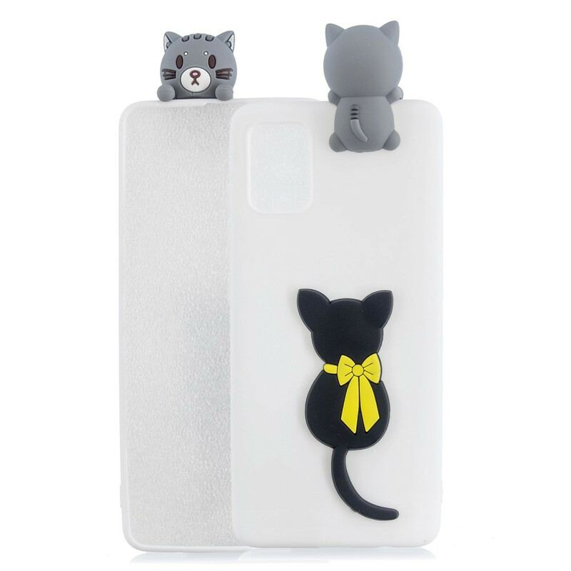 Coque Samsung Galaxy A41 Charmante Chatte 3D