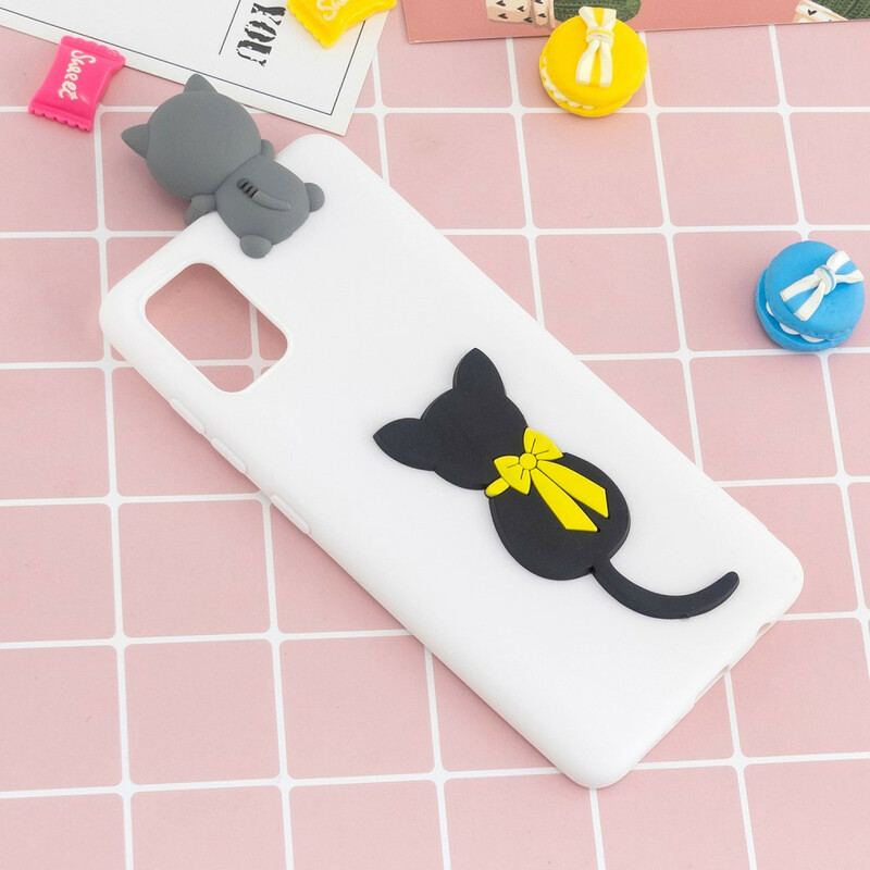 Coque Samsung Galaxy A41 Charmante Chatte 3D