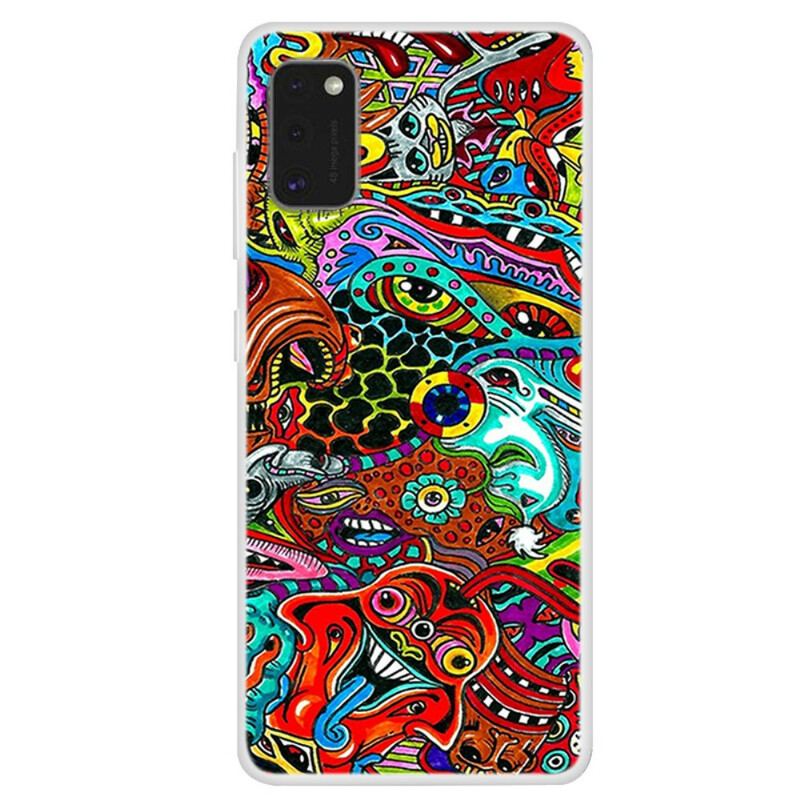 Coque Samsung Galaxy A41 Folie des Tags