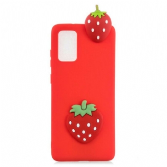 Coque Samsung Galaxy A41 La Fraise 3D