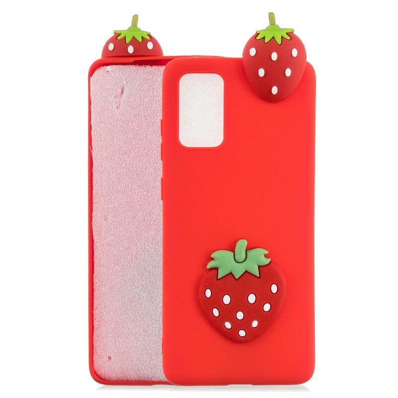 Coque Samsung Galaxy A41 La Fraise 3D