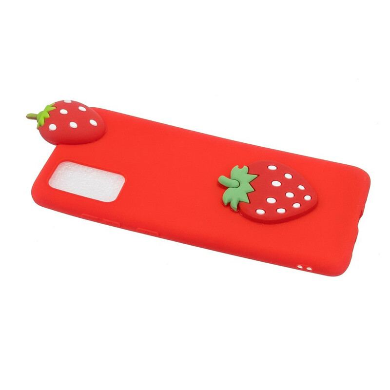 Coque Samsung Galaxy A41 La Fraise 3D