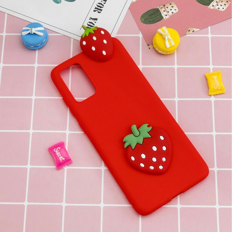 Coque Samsung Galaxy A41 La Fraise 3D