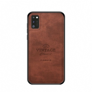 Coque Samsung Galaxy A41 Honorable Vintage PINWUYO