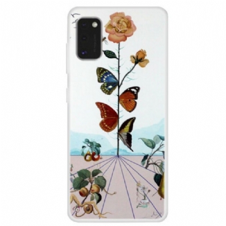 Coque Samsung Galaxy A41 Papillons de la Nature