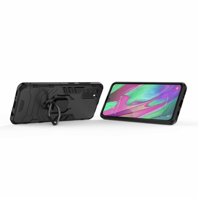 Coque Samsung Galaxy A41 Ring Résistante