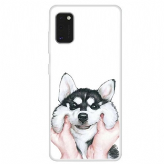 Coque Samsung Galaxy A41 Tête de Loup