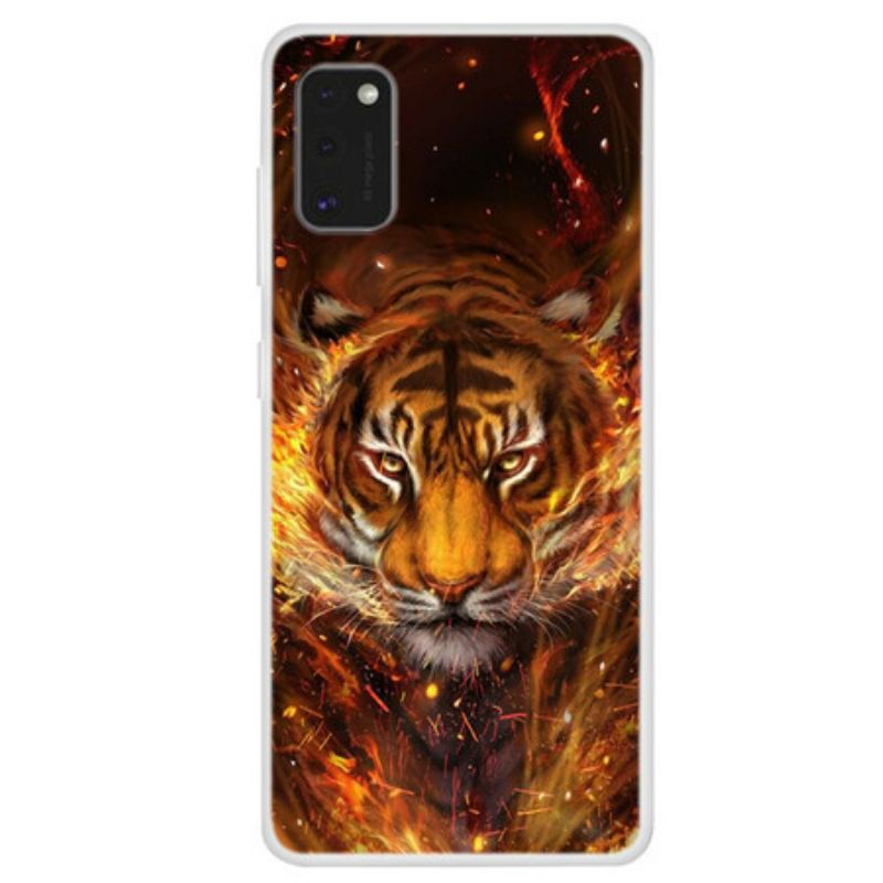 Coque Samsung Galaxy A41 Tigre de Feu